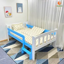 GIƯỜNG GỖ CHO BÉ GỖ TỰ NHIÊN KÍCH THƯỚC 100X170CM 588697