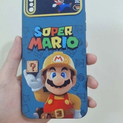 Ốp silicon cho iPhone XS Max hình Mario