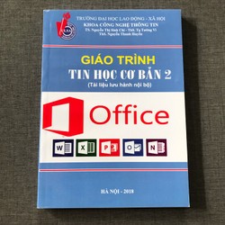 Giáo trình Tin Cơ Bản 1 & 2 ( mới 98%) sách tồn kho 154098