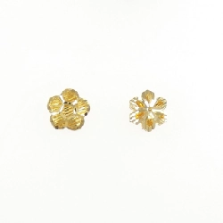 Bông tai hoa 750YG - Hàng hiệu Authentic