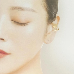 K18YG Bông tai kim cương 0.22CT một bên - Hàng hiệu Chính hãng 870762