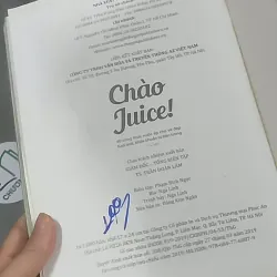Chào Juice! 40 công thức nước ép cho vẻ đẹp tươi khỏe từ bên trong - Trần Hạnh Huyền 688600