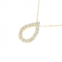 K18YG Dây chuyền kim cương 0.10CT - Hàng hiệu Chính hãng 863503