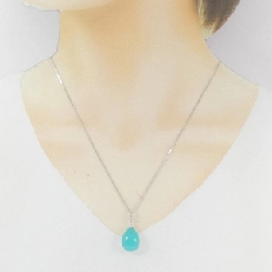 K18WG Đá ngọc bích Dây chuyền - Hàng hiệu Authentic 857427