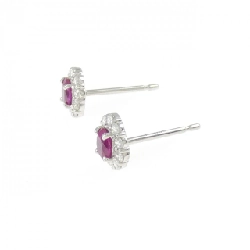 PT900 Bông tai Ruby 0.50CT - Hàng hiệu Chính hãng 862867