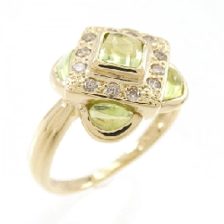 Nhẫn Peridot K18YG