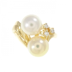 Nhẫn ngọc trai Akoya K18YG - Hàng hiệu Authentic 852849