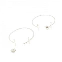 Bông tai hình vòng T của Tiffany - Hàng hiệu Authentic 843286