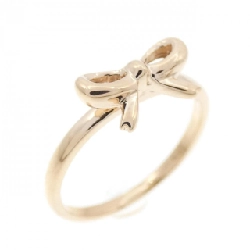 Nhẫn ngón út K10PG Ruy băng Nojes - Hàng hiệu Chính hãng