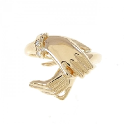 Nhẫn kim cương K18PG 0.024CT - Hàng hiệu Authentic 852200