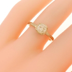 【Sản phẩm mới】Nhẫn kim cương K18YG 0.79CT 673465