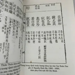 Quốc Triều Hương Khoa Lục - Cao Xuân Dục - Lịch sử / Khoa cử 1006589