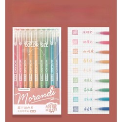 Set 9 bút gel mực Morandi nhiều màu - màu sắc tươi xinh - VPP THIÊN ÁI TA009 179247