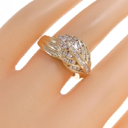 Nhẫn kim cương 0.59CT K18YG 668191