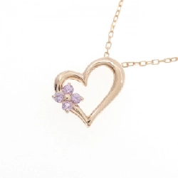 K10PG Mặt dây chuyền hình trái tim × hoa - Hàng hiệu chính hãng 860481