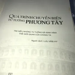 Quá trình chuyển biến tư tưởng phương tây  738085