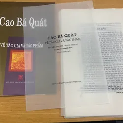 (Bản thảo) Cao Bá Quát - Về tác gia và tác phẩm