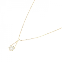 K18YG Dây chuyền kim cương 0.41CT - Hàng hiệu Authentic 868161