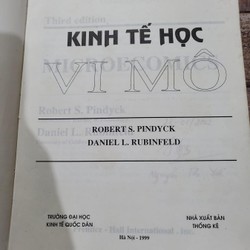 Kinh tế vi mô; tác giả Robert S. Pindyck, Daniel L. Rubinfeld 150973