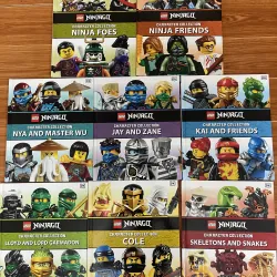 Ninjago lego Character collection 8 books