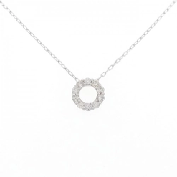 K18WG Dây chuyền kim cương 0.30CT - Hàng hiệu Chính hãng