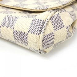 Túi xách vai Louis Vuitton Damier Azur Favorite MM N41275 608837