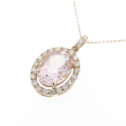 K18PG Morganite Necklace 1.12CT - Hàng hiệu Chính hãng 862689