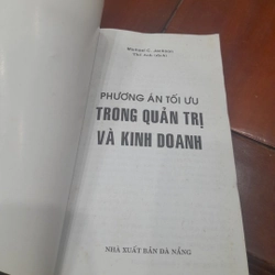 Michaelc C. Jackson - PHƯƠNG ÁN TỐI ƯU trong QUẢN TRỊ KINH DOANH 380801