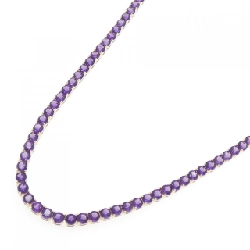 Dây chuyền Amethyst 14KYG - Hàng hiệu Authentic 861263