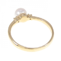 Nhẫn ngọc trai Akoya K18YG 5.6mm 672818