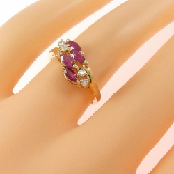 Nhẫn Ruby K18YG 0.50CT - Hàng hiệu Chính hãng 852649