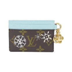 Louis Vuitton Monogram (Vivienne Holiday) Porte Cartes LV Charm M12227 Ví đựng thẻ - Hàng hiệu Chính hãng 769581