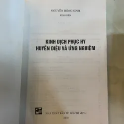 KINH DỊCH PHỤC HY - NGUYỄN HỒNG SINH 777632