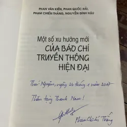 một số xu hướng mới của báo chí truyền thông hiện đại - sách báo chí 601557