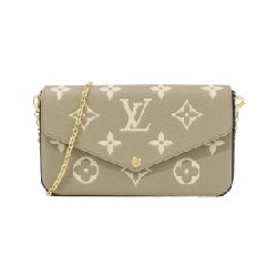 Túi xách vai Louis Vuitton Monogram Empreinte Bicolor Pochette Felicie M82610 - Hàng hiệu Chính hãng