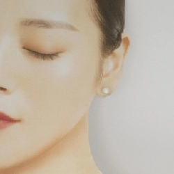 Bông tai ngọc trai Akoya Mikimoto 7.1mm - Hàng hiệu Chính hãng 843822