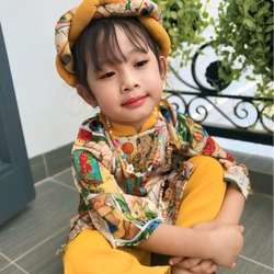 Áo dài xinh cho bé 522610