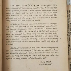 TÌM HIỂU TÁC PHẨM VĂN HỌC - Lê Tiến Dũng (1991) 707046