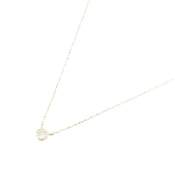 K18YG Solitaire Dây chuyền kim cương 0.10CT - Hàng hiệu Chính hãng 865004