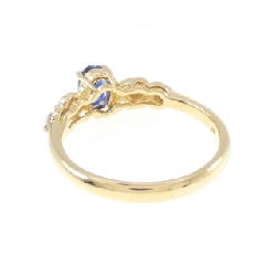 Nhẫn Sapphire K18YG 0.60CT 669382