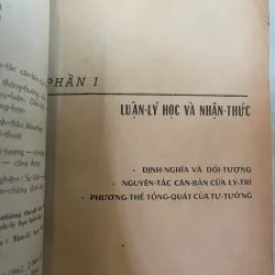 GIÁO KHOA TRIẾT HỌC LUẬN LÝ HỌC ĐỆ NHẤT ABCD - TRẦN ĐỨC AN  1045957