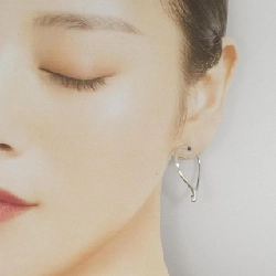 Bông tai hình trái tim mở Tiffany - Hàng hiệu Authentic 844127