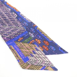 【Sản phẩm chưa sử dụng】Khăn quàng cổ PANTIN CITY của Hermès 063969S 624050