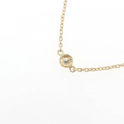 Dây chuyền kim cương K18YG 0.15CT - Hàng hiệu Chính hãng 856415