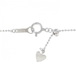 K18WG Dây chuyền kim cương chéo 0.50CT - Hàng hiệu Authentic 858129