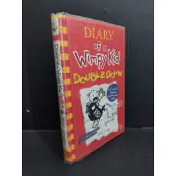 Diary of a wimpy kid Double down (bìa cứng) mới 80% bẩn bìa, ố nhẹ, có chữ viết trang đầu HCM1712 Jeff Kinney NGOẠI VĂN 355211