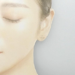 K18YG Bông tai kim cương chéo 0.30CT - Hàng hiệu Chính hãng 872012