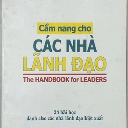 CẨM NANG CHO CÁC NHÀ LÃNH ĐẠO