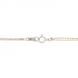 Dây chuyền kim cương K18YG/K18WG 0.20CT - Hàng hiệu Chính hãng 862977