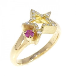 Nhẫn ruby K18YG 0.08CT